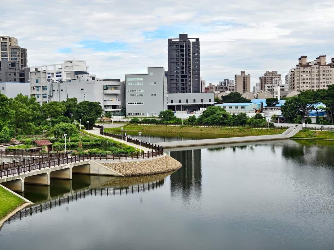 桃園市附近景點，八德區大湳滯洪池