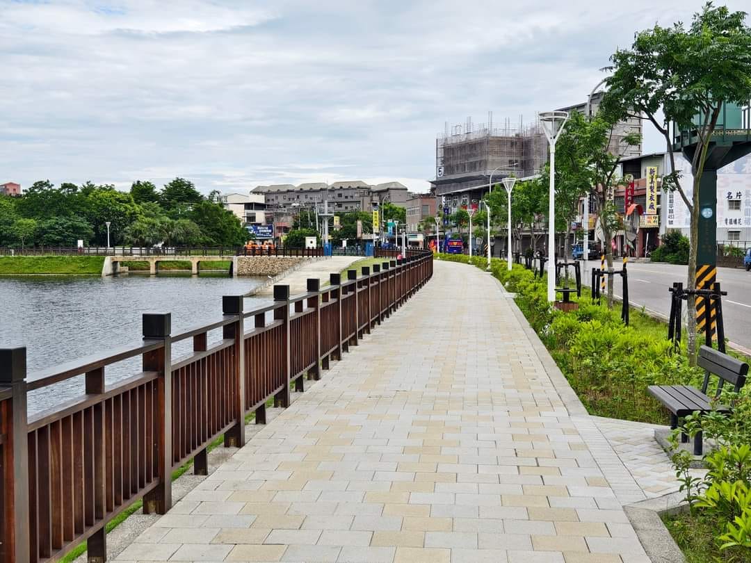 桃園市附近景點，八德區大湳滯洪池